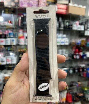 PULSEIRA 38-40mm PRETO PANO