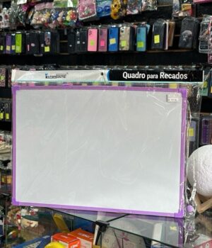 QUADRO PRA RECADOS LOUSA ROXO