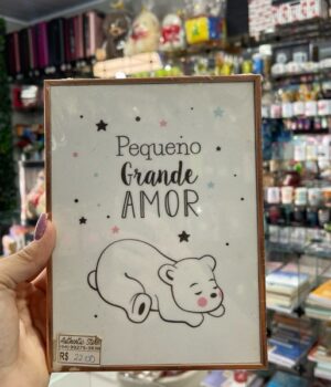 QUADRO PEQUENO GRANDE AMOR