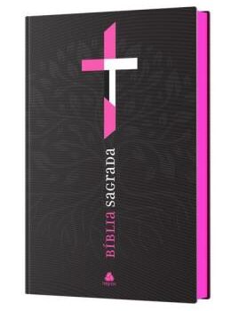 BÍBLIA NVI SLIM CAPA DURA NEON ROSA LETRA NORMAL