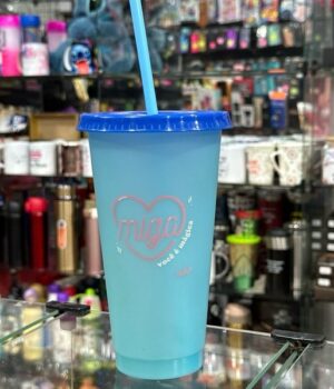 COPO COM CANUDO AMIGA VOCÊ É MÁGICA