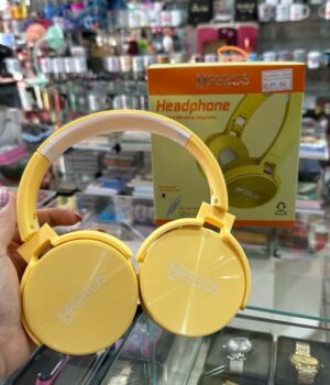 FONE COM FIO HS-377 AMARELO