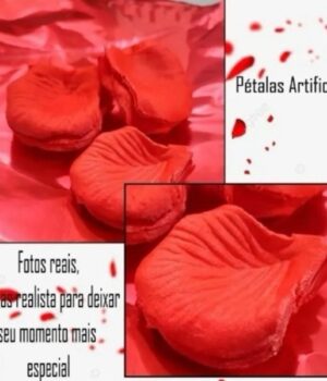 100 PÉTALAS ARTIFICIAS PARA SURPRESAS ROMÂNTICAS
