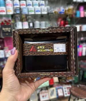 180 PRETO CARTEIRA ARTE ACESSÓRIOS SEM ABOTOADOR