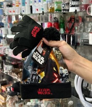 KIT TOUCA E LUVA STAR WARS
