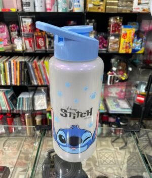 GARRAFA PLÁSTICO PRATA SQUEEZE STITCH 1L