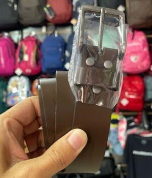 CINTO MARROM COURO FIVELA 3,5cm 091