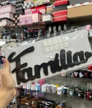 LETREIRO MDF FAMÍLIA