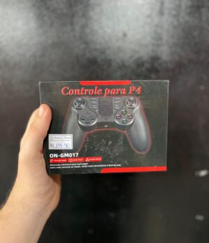 CONTROLE PLAYSTATION 4 SEM FIO E OUTROS APARELHOS BLUETOOTH ON-GM017