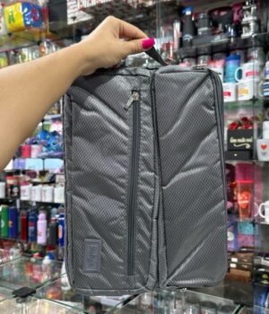 CAPA CASE PARA NOTEBOOK COM BOLSOS E ALÇA CINZA