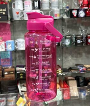 GARRAFA PLÁSTICO 2 LITROS ROSA