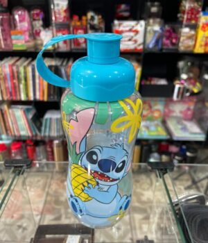 GARRAFA PLÁSTICO SQUEEZE STITCH TAMPA AZUL 550ML