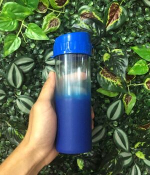 GARRAFA DE ACRÍLICO DEGRADÊ AZUL