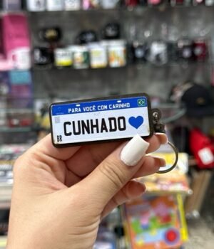 CHAVEIRO PLACA MERCOSUL CUNHADO