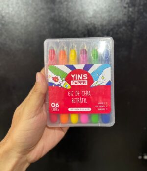 GIZ DE CERA RETRÁTIL 6 CORES