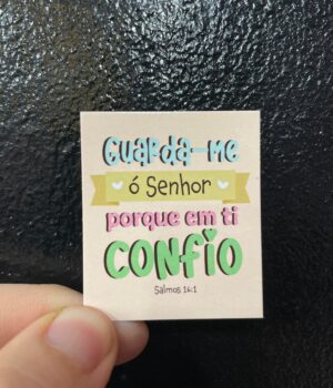 CARTÃO GUARDA-ME Ó SENHOR PORQUE EM TI CONFIO