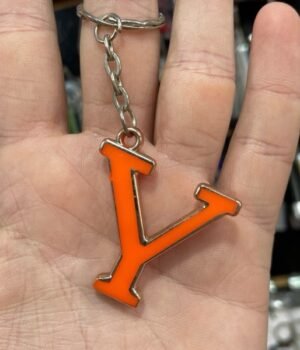 CHAVEIRO SIMPLES LETRA Y LARANJA